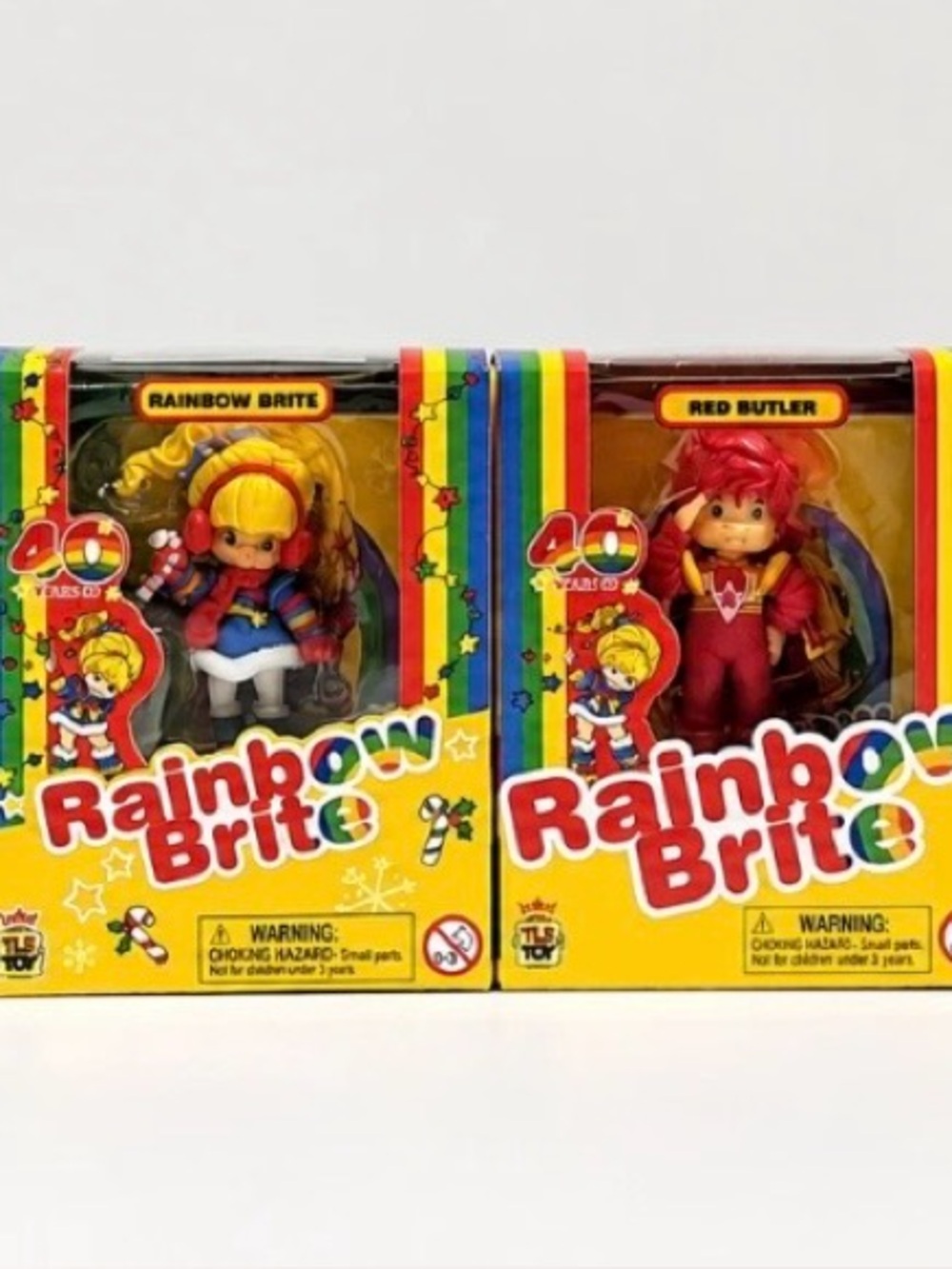 Rainbow Brite 40th Anniversary Complete Set of 6 Figures NEW Sealed